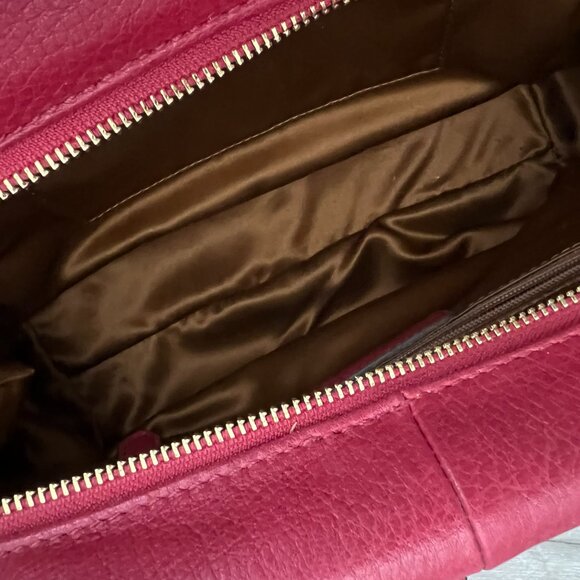 Coach 25169 Madison Crossbody w/ dust bag in Red  Coach - Picture 6 of 7